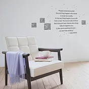 《Smart Design》創意無痕壁貼◆電影人生 四色可選質感黑
