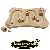 【瑞典Nina Ottosson狗狗益智玩具】─Dog trubble  狗狗髮夾彎車道組(木頭)