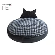 BEAUTIFOOL小睡貓立體雙層睡床(黑底)