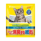日本Unicharm消臭大師尿尿後消臭紙砂5L×2包5L
