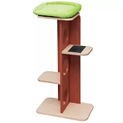 日本IRIS 防潑水木紋 室內貓跳台 櫻桃紅 (IR-PICL-M)