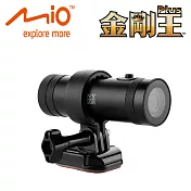Mio MiVue™ M560 金剛王Plus機車專用SONY感光元件行車記錄器+16G記憶卡+主機保護套+銀幕拭淨布黑色