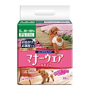 日本Unicharm消臭大師 禮貌帶-女用女用SS38片