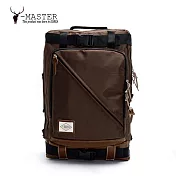 Y-MASTER 城市探險 Y-16BR (咖啡色) - 15.6吋筆電相機後背包