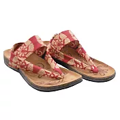 【Taroko】經典萊卡涼鞋EU37日風紅