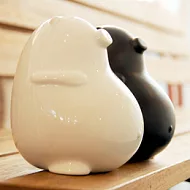 Le mouton noir ＆ co : B.B.小豬撲滿  (白)