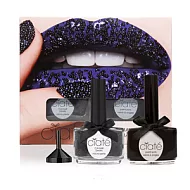 英國Ciaté夏緹Caviar Manicure Set魚子醬指甲油組合-Black Pearls黑珍珠