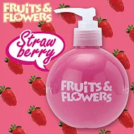 FRUiTS&FLOWERS;泡泡球洗手乳-草莓/200ml
