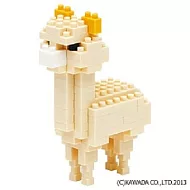 日本河田積木 nanoblock系列 NBC-079 米色羊駝