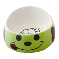 《DoggyMan》犬貓用易食陶製食器(M號)