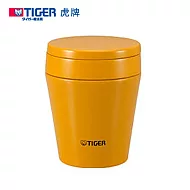 TIGER虎牌380cc不鏽鋼真空食物罐 MCC-A038-南瓜黃(YS)
