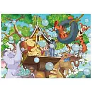 Winnie The Pooh樹屋吹泡泡拼圖520片
