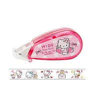 《Sanrio》HELLO KITTY寬幅裝飾立可帶(草莓)