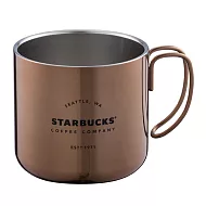 [星巴克]COPPER不鏽鋼把手杯