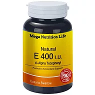 美國Mega 水溶性維他命E400軟膠囊90顆