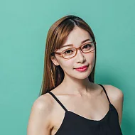 GRAZIE 半透炫彩 流行方框平光眼鏡GA2004