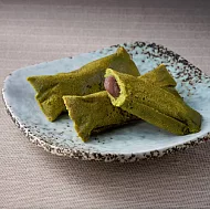 【U】鼓月 - 綠山薰風紅豆抹茶蛋糕禮盒(8入)