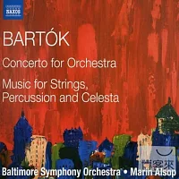 巴爾托克：管弦樂協奏曲＆為弦樂、打擊樂與鋼片琴的音樂 / 瑪琳．艾索普(指揮)巴爾的摩交響樂團