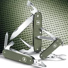 VICTORINOX 瑞士維氏ALOX 限量金屬殼8用瑞士刀-橄欖綠