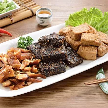 《TVBS上班這黨事推薦》[江家無骨鳳爪] 滷味組(無骨鳳爪、醬燒千層干、醬燒米血) (6組)