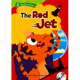 Top Phonics Readers 2: The Red Jet with Audio CD/1片