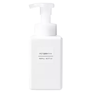 [MUJI 無印良品]PET慕斯瓶/白.400ML