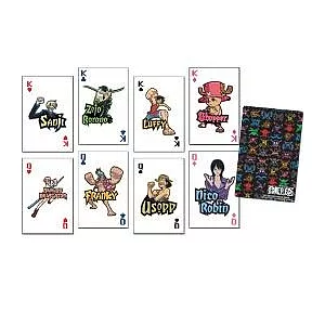 航海王-撲克牌C款(骷髏黑)