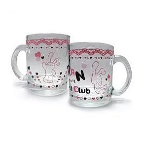 櫻蘭高校(兔兔)-玻璃杯(透明)