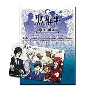 黑執事B款-卡片貼紙(謝+塞)