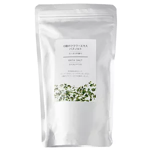 [MUJI 無印良品]花草精華浴鹽/尤加利.350g(K)