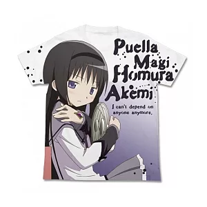 《魔法少女小圓》曉美焰 全版面彩圖 造型T恤（M）--Cospa出品