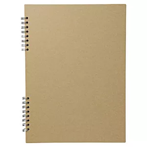[MUJI 無印良品]再生紙雙環紀錄帳/A4