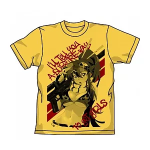 《天元突破》優子 造型T恤-黃色（L）--Cospa出品