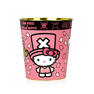 《Morimoto》航海王 x KITTY - KITTY喬巴萬用桶(粉)