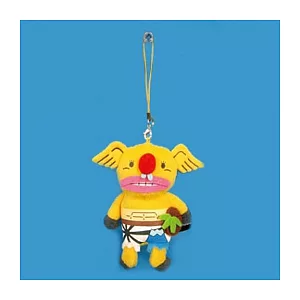 海賊王/航海王系列毛絨公仔螢幕擦吊飾。米諾無尾熊