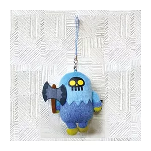 海賊王/航海王系列毛絨公仔螢幕擦吊飾。布魯哥利