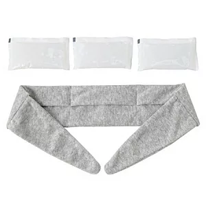 [MUJI 無印良品]保冷巾(頸用)/雜灰.保冷劑3入