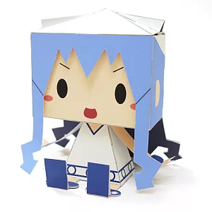 《侵略!?花枝娘》紙模型101 花枝娘--Cospa出品