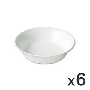 [MUJI 無印良品]骨瓷盤/深型/Φ17CM/6入