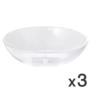 [MUJI 無印良品]玻璃小缽/15cm/3入