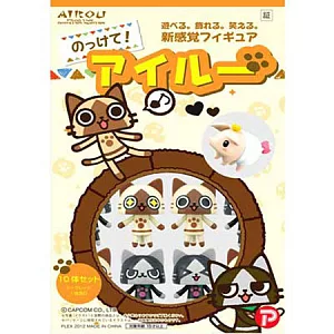 （日版) POPY 魔物獵人 艾露 疊疊樂