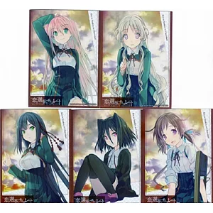 愛、選舉與巧克力角色收集卡套組（一組5張）.