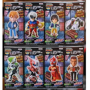 Tiger & Bunny 日版金證 Q版世界人物WCF景品 第1彈 - 全套八款(八入一組)