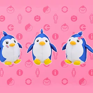 《迴轉企鵝罐》立體造型企鵝娃娃（日版原裝）-----SEGA出品