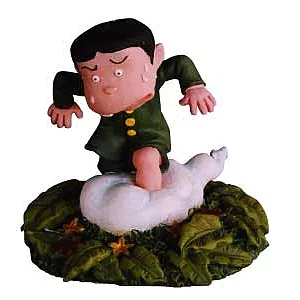 鬼太郎原著模型 纏足棉