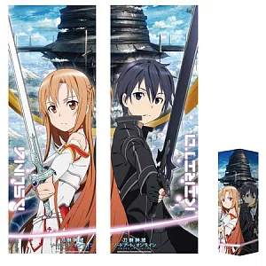 刀劍神域-海報組(長型2入)A款(桐人+亞絲娜)