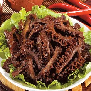 《一畝園》紅燒牛肚切片