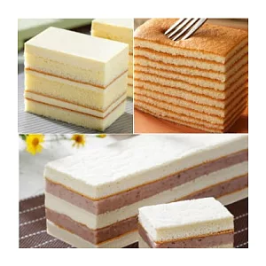 [聖保羅] 重芋泥蛋糕+雪紡布丁條+北海道千層牛奶 (含運)