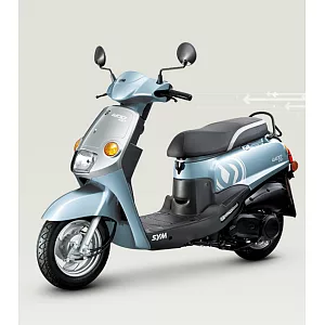 SYM 三陽機車 Woo 100 鼓煞 五期噴射藍銀