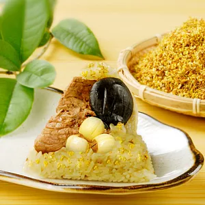 【石碇一粒粽】石碇桂花粽+南部家鄉粽（2盒入）